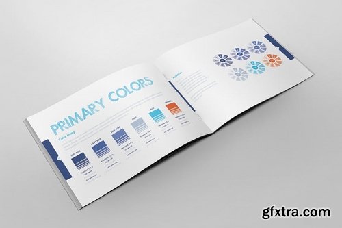 Cool Blue - Brand Guideline Template