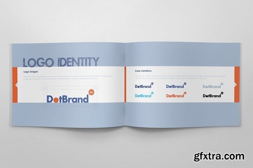 Cool Blue - Brand Guideline Template