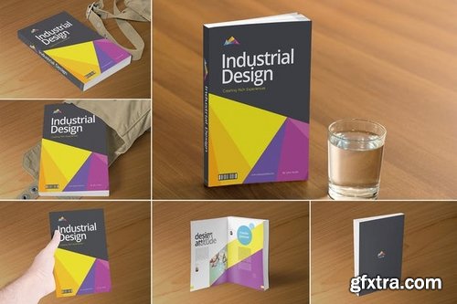 Professional Book Cover Mockups