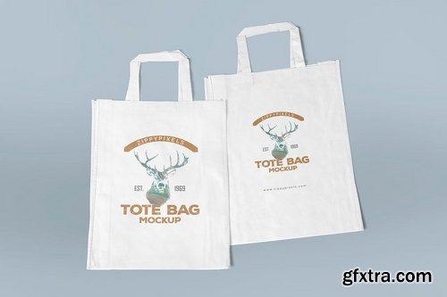 6 Tote Bag Mockups