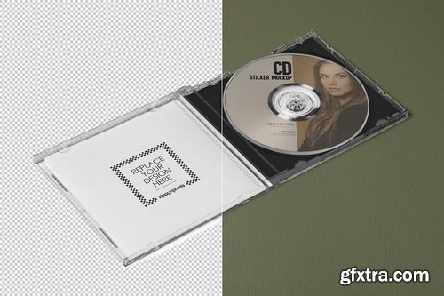 9 CD Cover Mockups