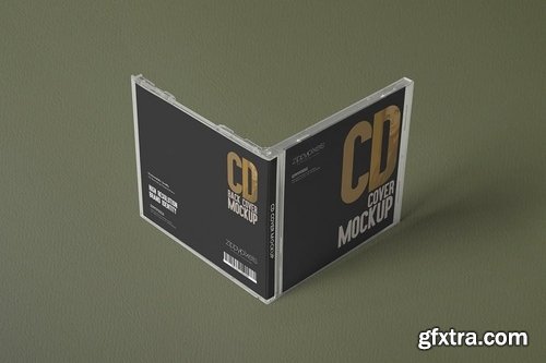 9 CD Cover Mockups