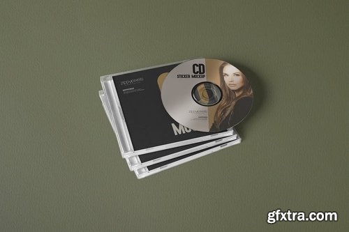 9 CD Cover Mockups