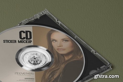 9 CD Cover Mockups