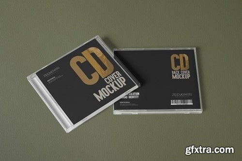 9 CD Cover Mockups