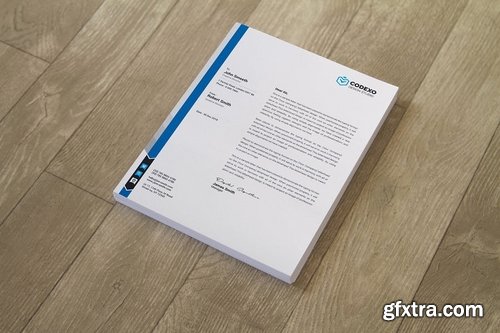 Letterhead Mock Up Vol 05