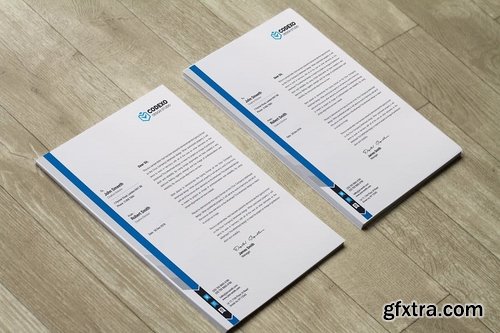 Letterhead Mock Up Vol 05