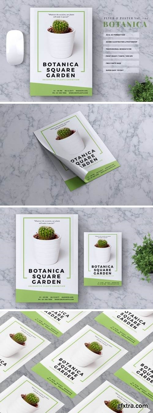 Botanica Event Flyer & Poster Vol. 01