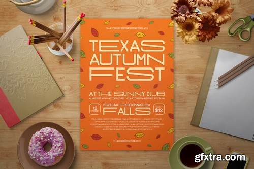 Fall Music Festival Flyer