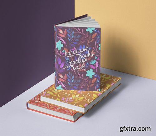 Psd Book Mockup Hardcover Vol5