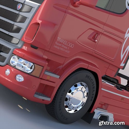 SCANIA R730 3D Model