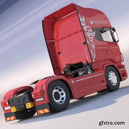 SCANIA R730 3D Model