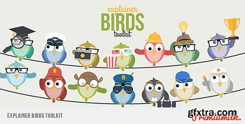 Videohive Explainer Birds Toolkit 11365647