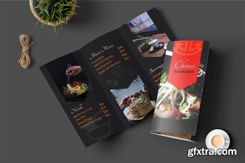 Trifold Restaurant Menu