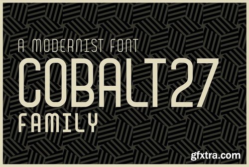 Cobalt 27 Font Family