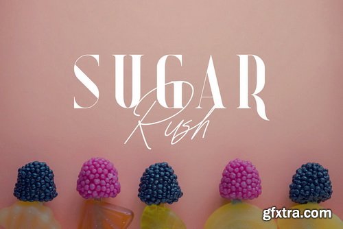 Sugar Spice Font Duo and Extras