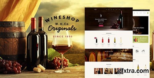 ThemeForest - WineShop - Food & Wine Online Store WordPress Theme V.2.1 - 13398377