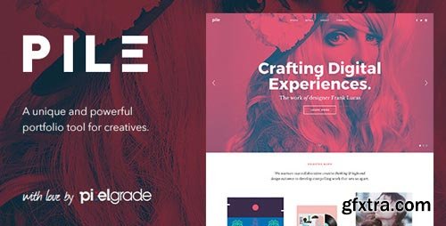 ThemeForest - PILE - An Uncoventional WordPress Portfolio Theme V.2.3.0 - 8989183