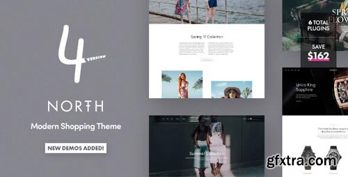 ThemeForest - North - Responsive WooCommerce Theme V.4.1.5.1 - 9117256