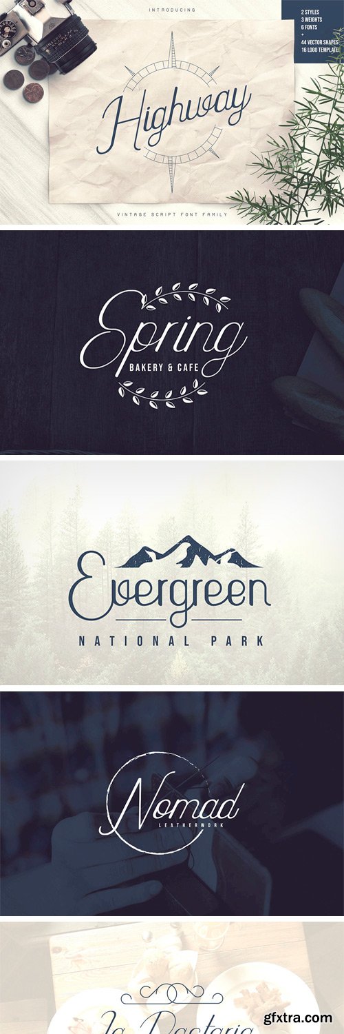 Highway Font Family