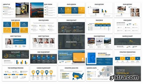 Logistics Presentation - Google Slides Template