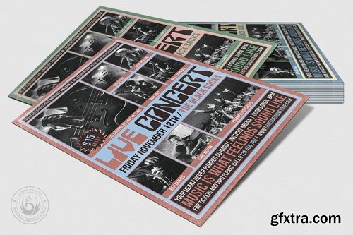 Live Concert Flyer Template V10