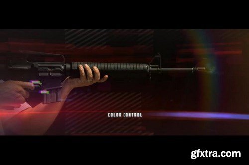 Glitchy Promo After Effects Templates 208549