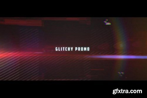 Glitchy Promo After Effects Templates 208549