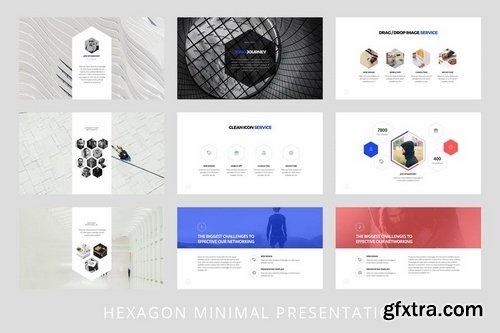 Hexagon - Powerpoint and Keynote Templates