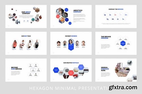 Hexagon - Powerpoint and Keynote Templates