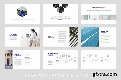 Hexagon - Powerpoint and Keynote Templates