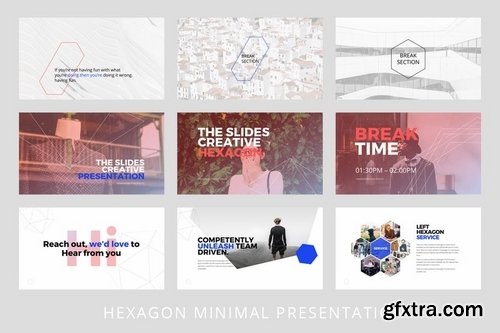 Hexagon - Powerpoint and Keynote Templates