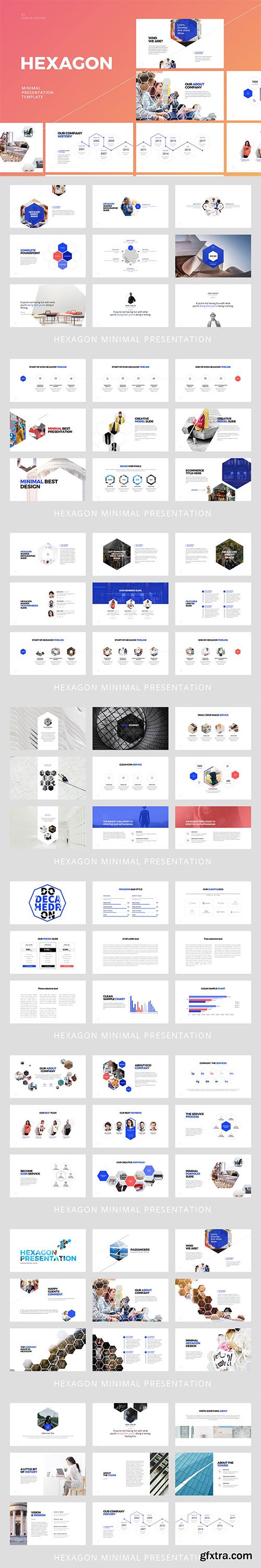 Hexagon - Powerpoint Template