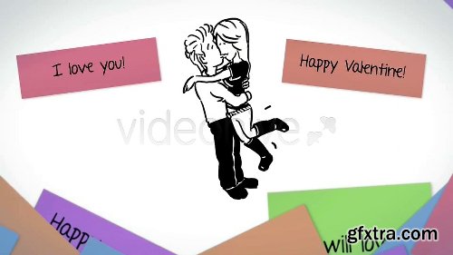 Videohive Animated Love Messages 3995466