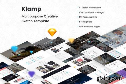 Klamp - Creative Multipurpose Sketch Template