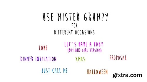 Videohive Say It With Mister Grumpy 9159224