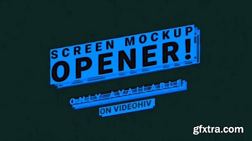 Videohive Stomp Screen Mockup Opener 21654917