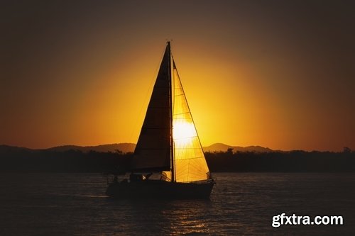 Sailing yacht mast sail rope rope sea water nature recreation 25 HQ Jpeg