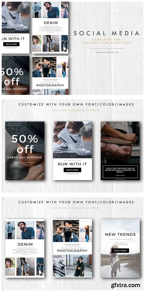 CM - The Designer - Pinterest Templates 839053