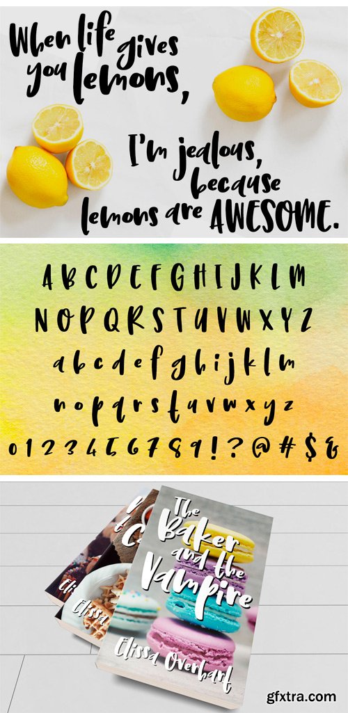 Fontbundles - Limetta: A Fun Handwritten Font 18817