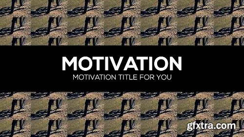 Videohive Clean Motivation Title 19656052