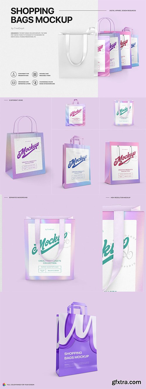 Shopping Bags Mockups