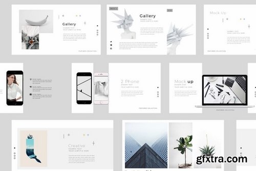 CLEAN- Powerpoint and Keynote Templates