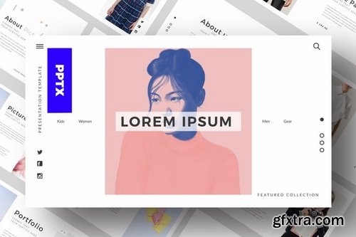 CLEAN- Powerpoint and Keynote Templates