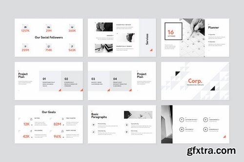 Corp Keynote Presentation Template