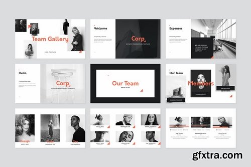 Corp Keynote Presentation Template