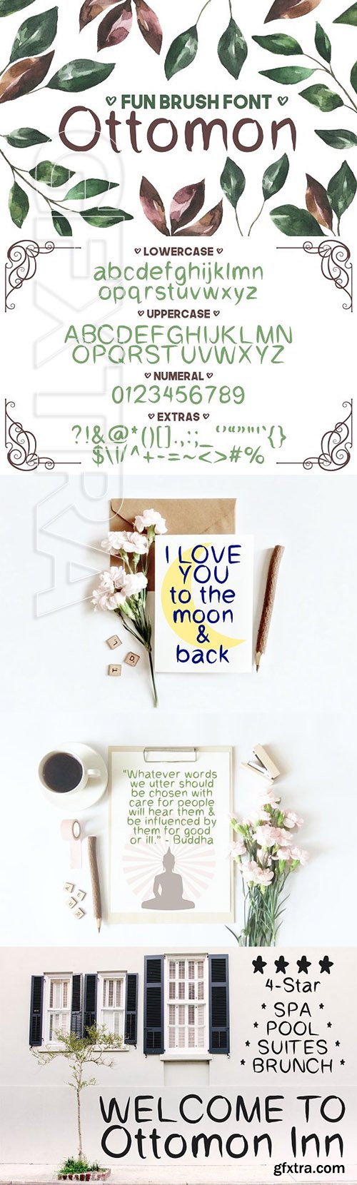 CreativeMarket - Ottomon Handwritten Brush Font 2581532