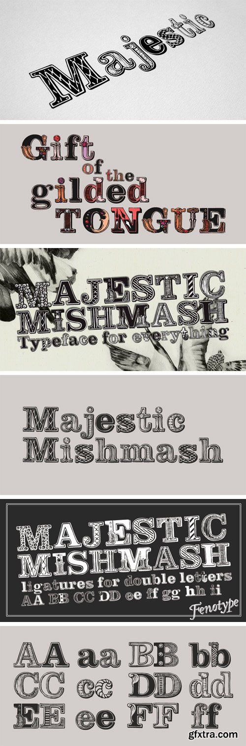 Majestic Mishmash Font