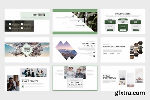 Arigo Fashion Google Slides Template