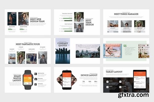 Arigo Fashion Google Slides Template